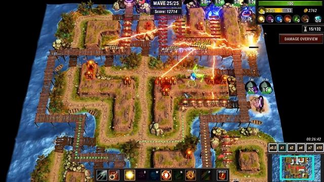 Element TD 2: Campaign Chapter 3 M19-20 Gameplay Walkthrough (No Commentary, PC) смотреть онлайн