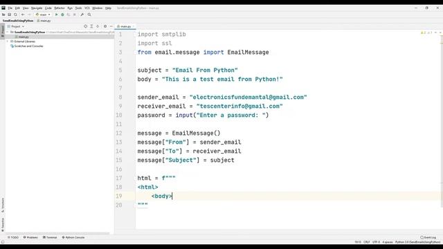 How to send emails using Python? - SMTPLIB смотреть онлайн