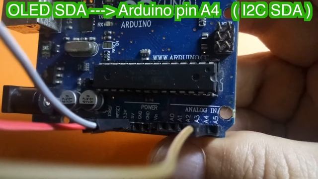 OLED Display 0.96 Inch 128x64 I2c With Arduino Tutorial
