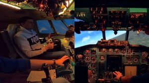 Уникальный симулятор самолета ТУ-154, одного из самых быстрых в мире серийных пассажирских лайнеров