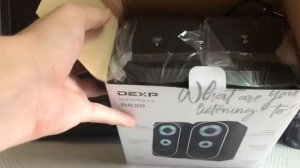 Обзор колонок для компьютера Dexp R620