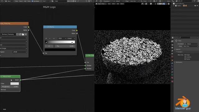 Creating Procedural M&M's Material Using Random Color Node in Blender 2.92  (Beginner Tutorial)