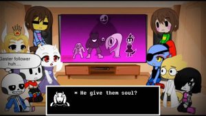 Undertale reacts to Last Breath!Sans vs Dusttale Last Genocide part 3