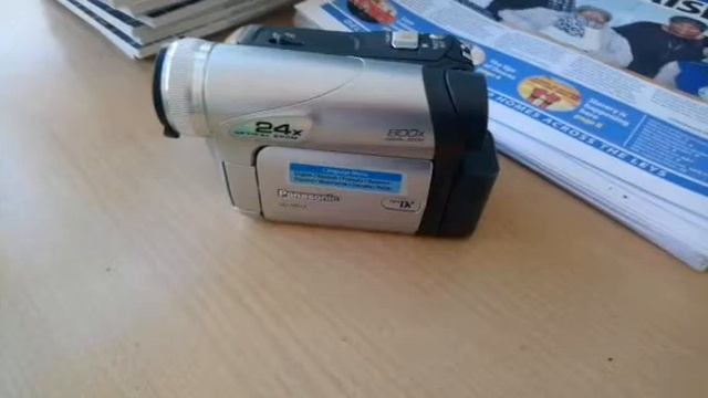 This is my Panasonic Mini DV Camcorder. смотреть онлайн
