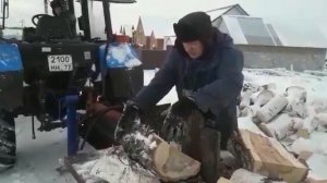 Дровокол гидравлический