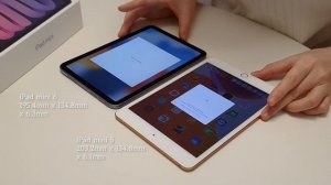 ?? iPad Mini 6 & Apple pencil 2 | Unboxing  l Compare with Mini 5 l iPad mini purple