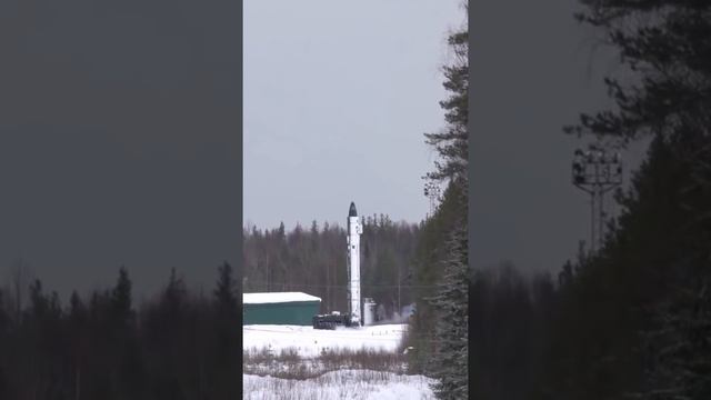 учебный пуск ядepнoй МБР Ярс 19.02.22г