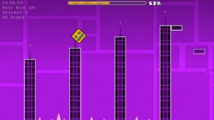 Geometry Dash. Stereo madness showcase 60 fps easy