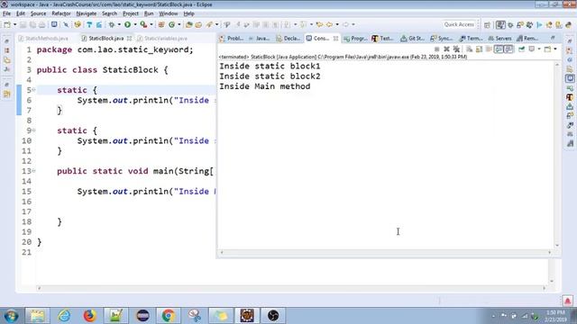Java Crash course | 07 | Java STATIC Keyword Explained | Tamil | Java for Automation