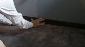 Установка плинтусов из МДФ  Квик Степ