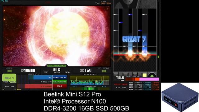 N100搭載ミニPCでbeatorajaの動作テスト смотреть онлайн