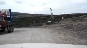 Дорога Алдан Нерюнгри. Южная Якутия, Россия.