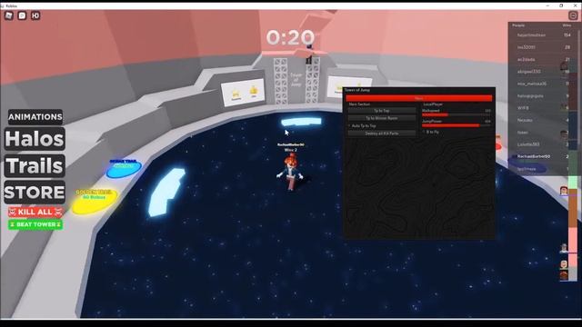 Roblox Tower Of Jump Script (AutoWin, AutoTeleport To The Top, Fly) смотреть онлайн