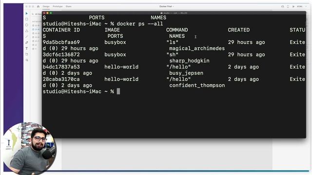 Docker lifecycle and PS command смотреть онлайн