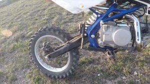 Питбайк Kayo 140 за 12000 рублей / Первая замена масла на новом моторе