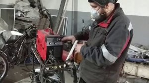 Тележка для полуавтомата.