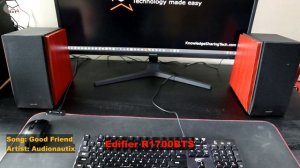 Edifier R1700BTS vs R1280DBS Sound Test & features comparison