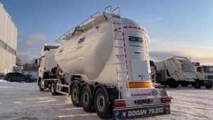 Цементовоз алюминиевый Dagan Yildiz 35 куб