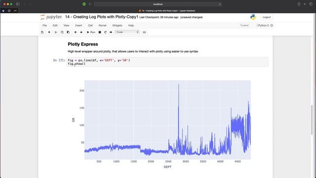 Python Plotly Tutorial - Creating Well Log Plots - Plotly Graph Objects and Plotly Express смотреть онлайн