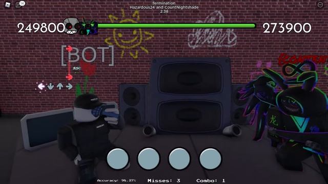 Friday Night Bloxxin' ROBLOX | Termination {INSANE} 12 Misses Clear | FNB Mod's смотреть онлайн