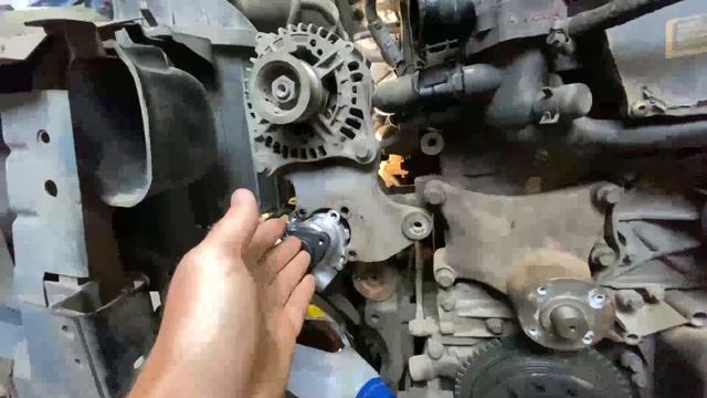 Замена насоса ГУР Cummins ISF 2,8 Газель