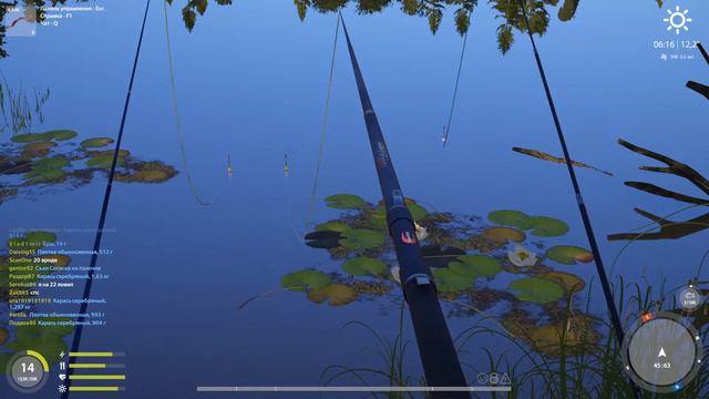 Играем в Русскую рыбалку 4 #3 смотреть онлайн