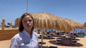 Sunrise Diamond Beach 5* (Египет, Шарм-Эль-Шейх) - Обзор отеля 2022: Пляж ?? ONETOUR