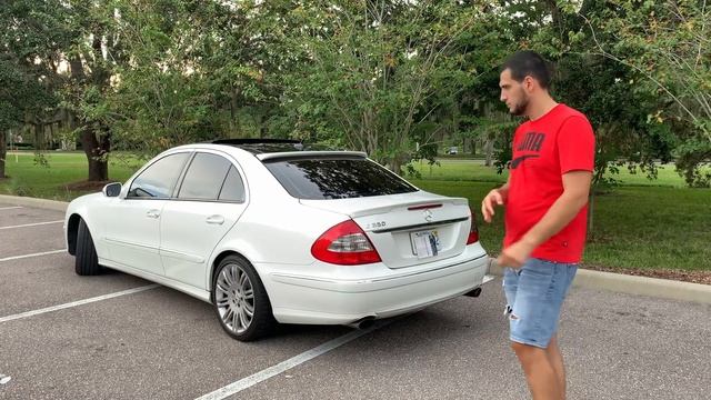 Обзор Mercedes-Benz E350 W211 2007. Наш первый автомобиль в США | Мерседес-бенц Е350 в кузове 211 смотреть онлайн