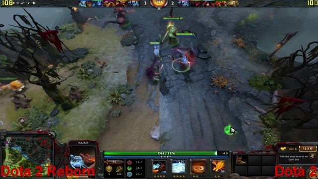 Dota 2 Reborn vs Dota 2 FX 6300  GTX 760 FPS Test