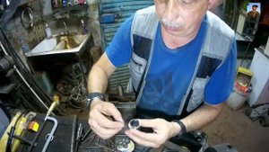 Yamaha Grand MAJESTY 250-400. Топливный насос .Что внутри. Распилил