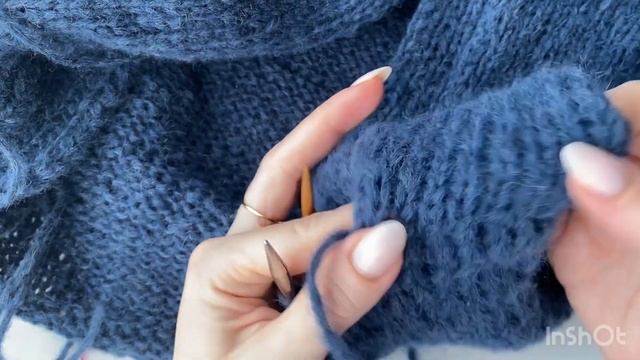 Кофта для школы спицами / Вязаный кардиган для школы / Кофточка спицами / Школьная кофта спицами