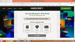 How to vote for Minecraft Live: Minecraft.net