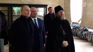 Президент посетил "Херсонес Таврический" в годовщину воссоединения Крыма и Севастополя с Россией.