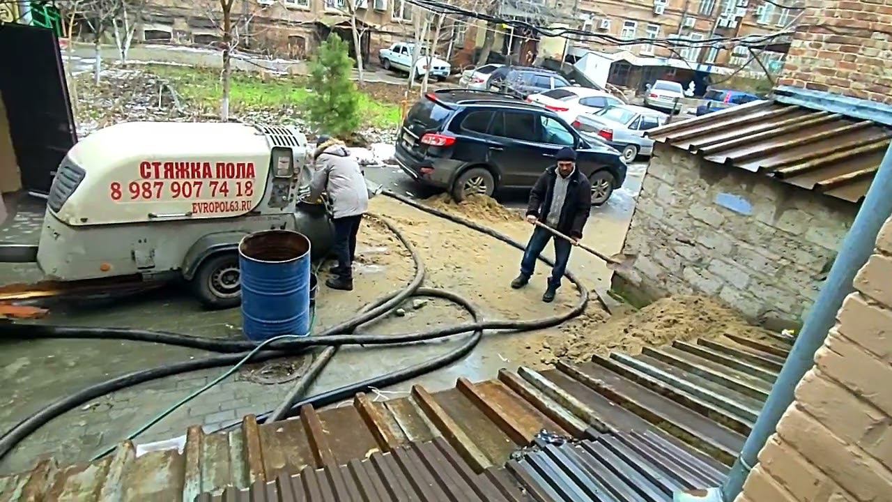 ПОЛУСУХАЯ СТЯЖКА ПОЛА ! МЕХАНИЗИРОВАННАЯ СТЯЖКА ПОЛОВ  звоните тел. 8 989 684 7924