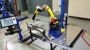 3D Vision Inspection and Quality Control with Fanuc Robot  Robotic Vision Inspection  Robotic gauge