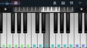 ,, Дважды два четыре" Владимир Шаинский Perfect piano tutorial на пианино одним пальцем