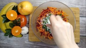 Витаминный салат из сырых овощей