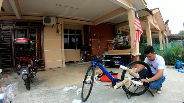 Roadbike Java suprema timelapse using gopro hero 6 смотреть онлайн