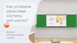 Комплект рельсовая система с интерактивной панелью | классная доска, панель | Реестр МИНПРОМТОРГ РФ