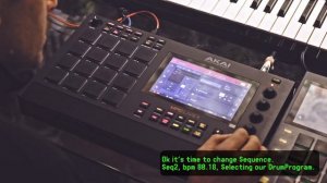 AKAI MPC LIVE 2 FULL WORKFLOW Guide / CREATE YOUR PROGRAMS / Start from a loop, Arrange and Perform