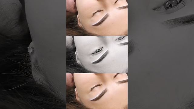 Перманентный макияж бровей в технике Airy brows ?Читай в описании к этому видео ?