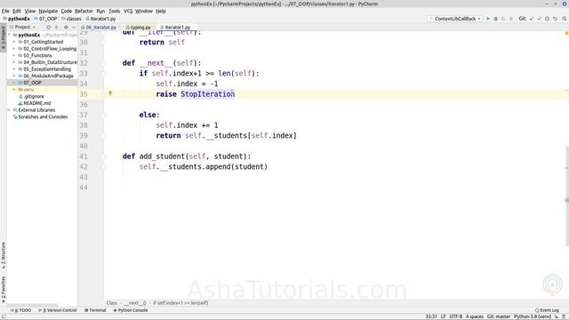 Python Iterator