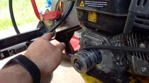 Мотоблок Champion BC 8813 проблема с ремнём