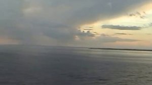 Закат в Финском заливе