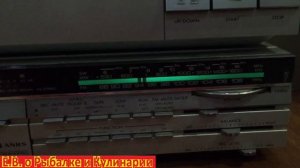 Редкий музыкальный центр JVS 80-х годов времен СССР.Магнитофон JVS,во времена СССР это была роскошь