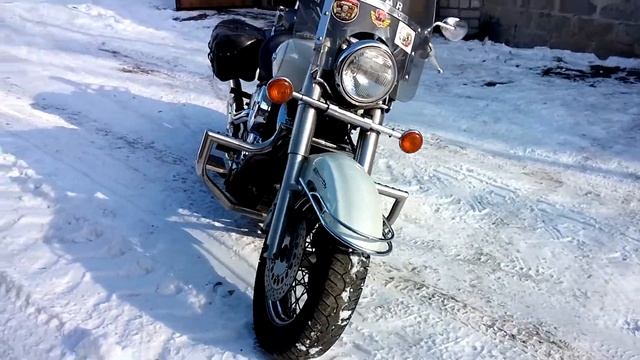 Yamaha DragStar 1100A Classic смотреть онлайн