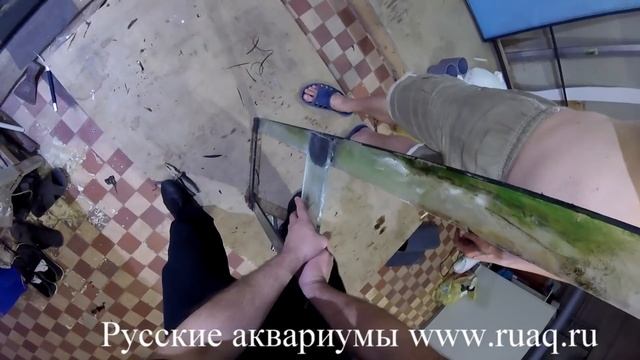 Ремонт аквариума 480л с автомойки. Как разобрать и заново собрать аквариум смотреть онлайн