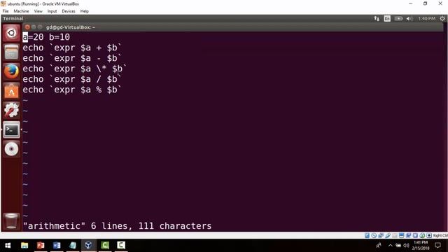 Arithmetic and Boolean Operators in Unix (Tutorial #7) смотреть онлайн