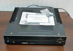 Советский стереоусилитель мощности Oрбита  УМ- 102  СССР выпуск-1988 год