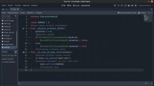 Урон или касание Godot GDScript